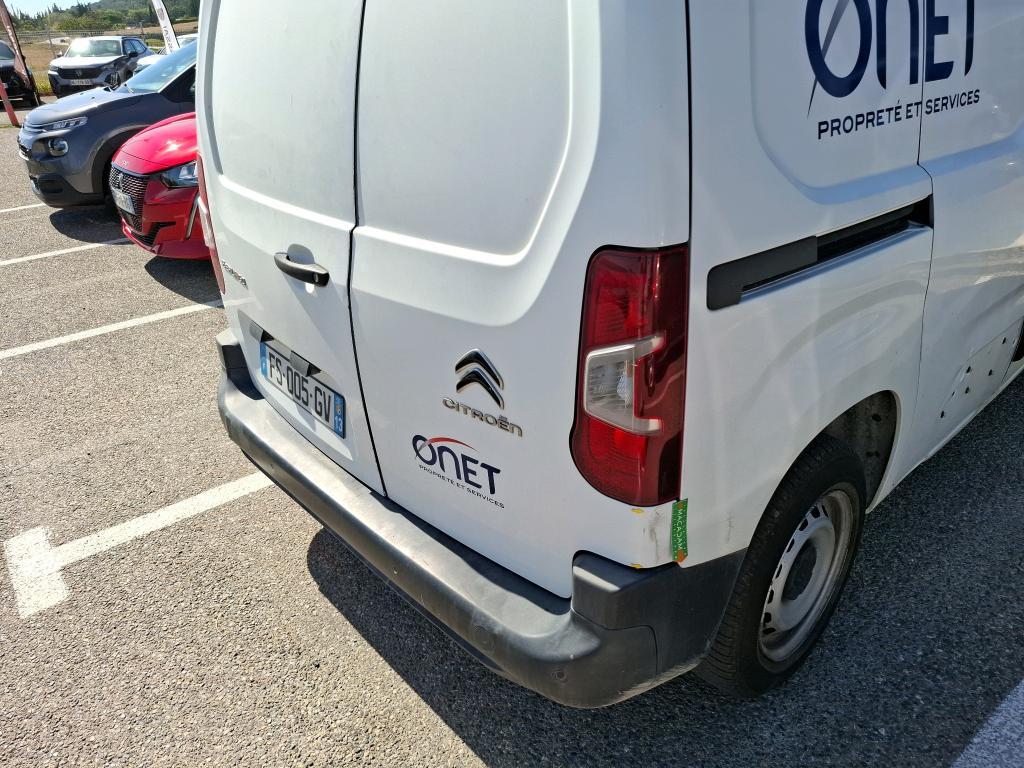 CITROEN BERLINGO VAN M 650 BLUEHDI 100 S&S BVM5 CLUB 2020