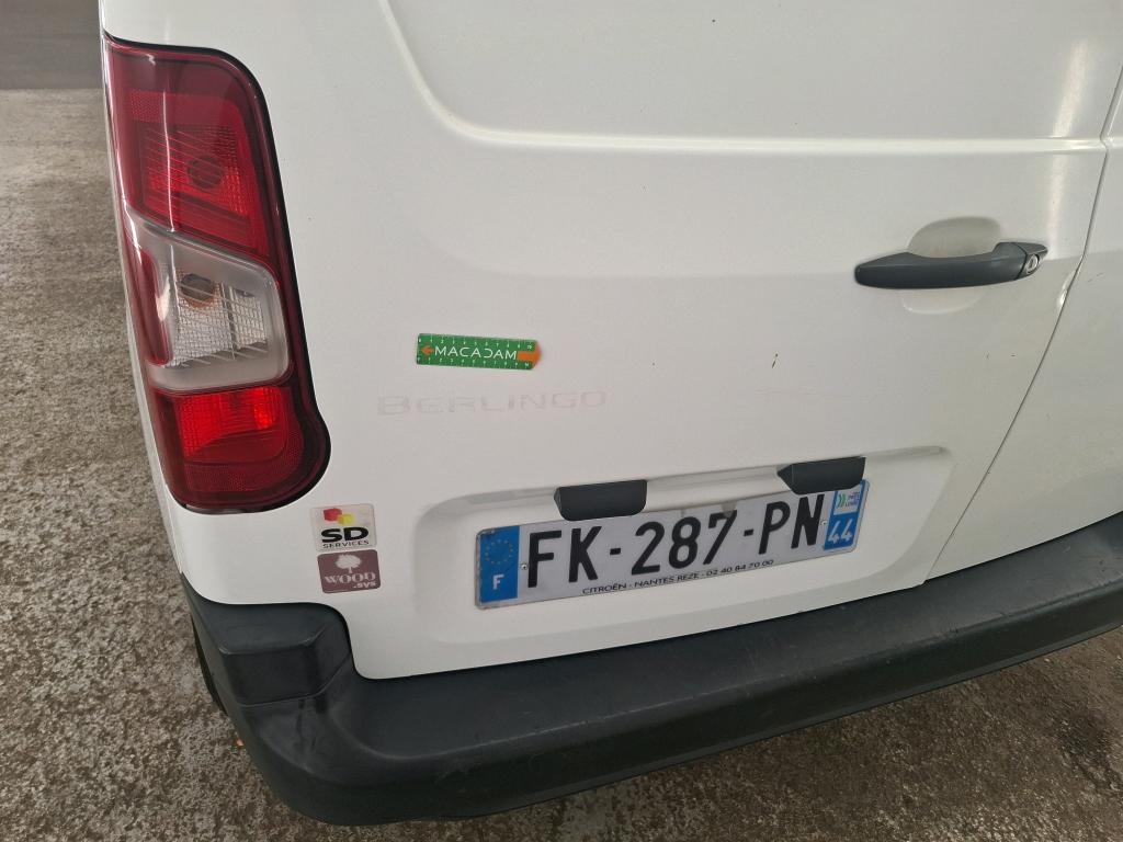CITROEN BERLINGO VAN M 1000 BLUEHDI 100 S&S BVM5 WORKER 2019