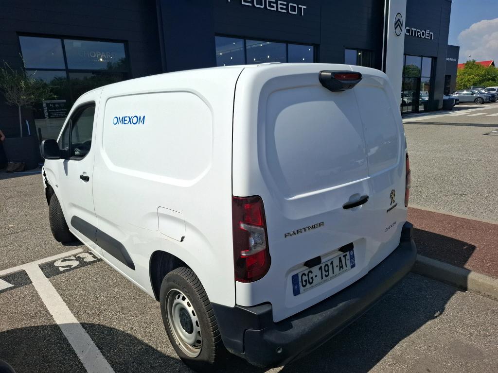 PEUGEOT PARTNER FOURGON STANDARD 650 KG BLUEHDI 100 S&S BVM6 ASPHALT 2022
