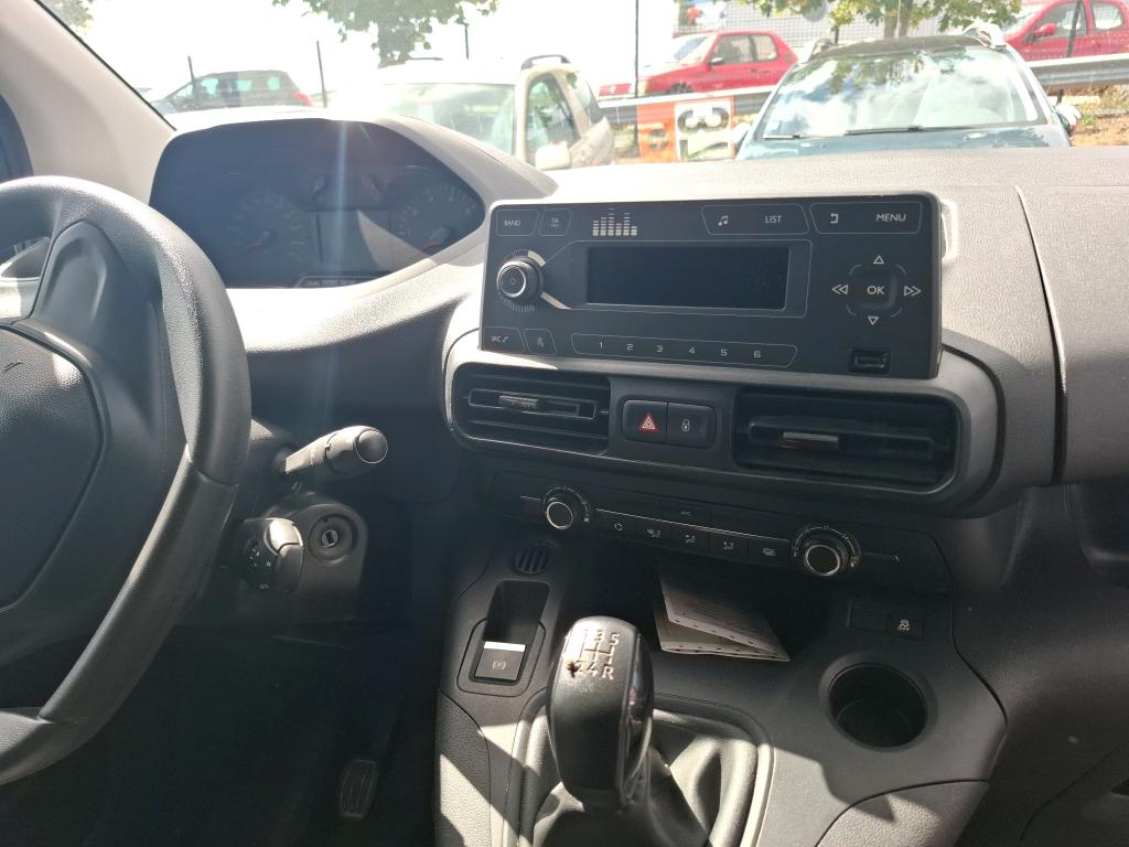 PEUGEOT PARTNER FOURGON STANDARD 650 KG BLUEHDI 100 S&S BVM5 PREMIUM 2021
