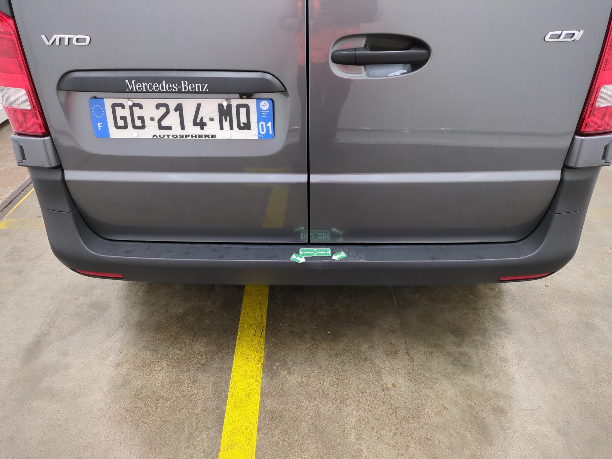 MERCEDES VITO FOURGON 119 CDI COMPACT BVA RWD PRO 2022