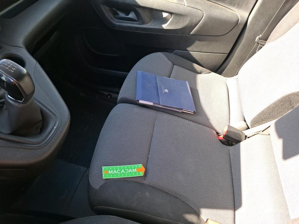 PEUGEOT PARTNER FOURGON STANDARD 650 KG BLUEHDI 100 S&S BVM5 PREMIUM 2020