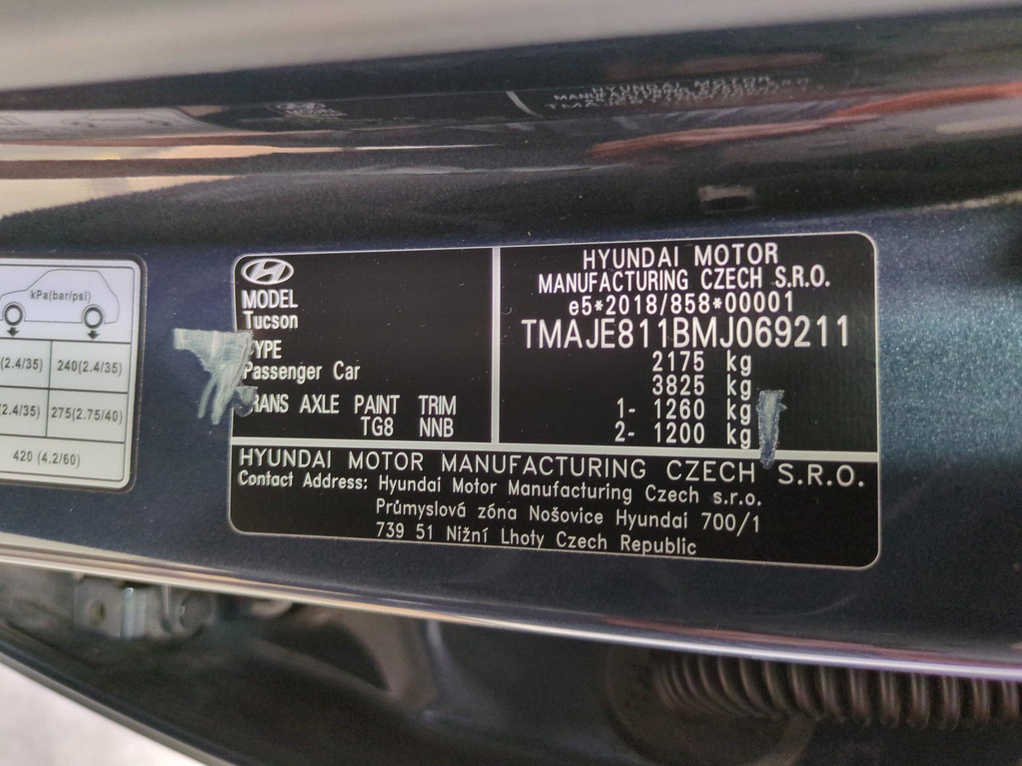 HYUNDAI TUCSON 1.6 T-GDI 230 Hybrid BVA6 Business 2021