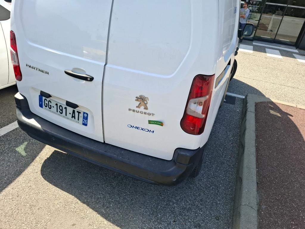 PEUGEOT PARTNER FOURGON STANDARD 650 KG BLUEHDI 100 S&S BVM6 ASPHALT 2022