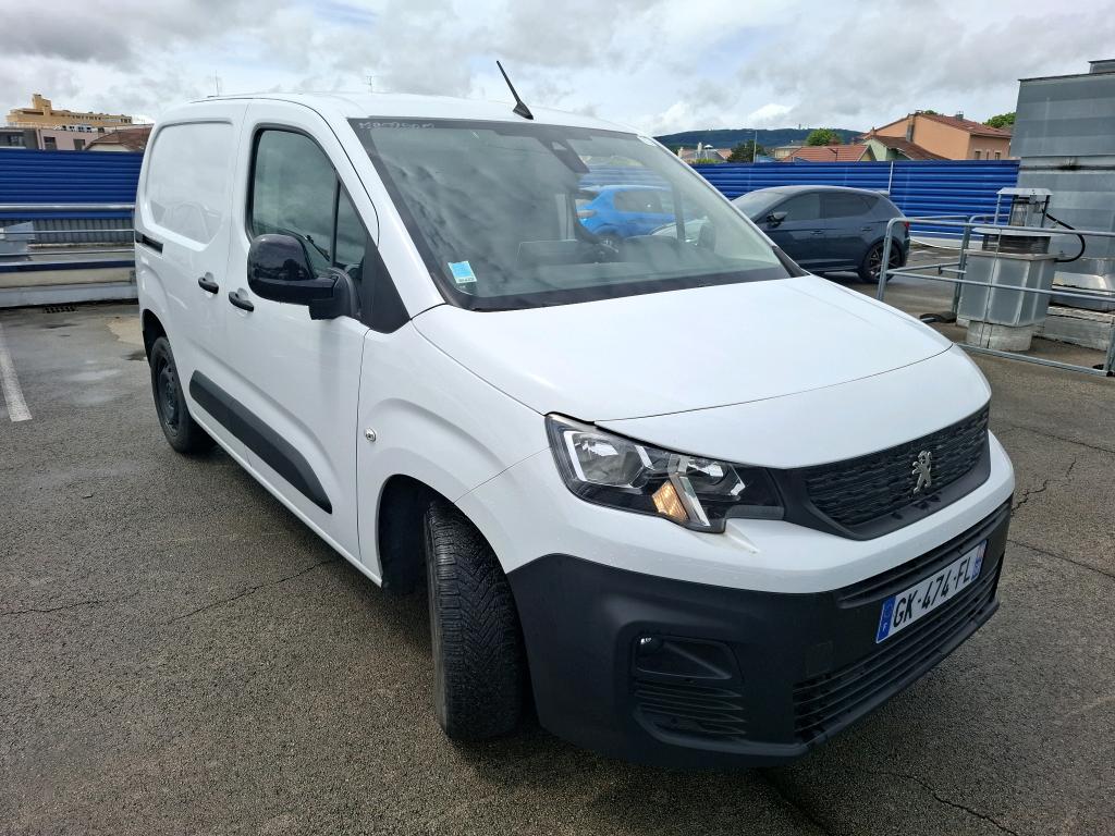 PEUGEOT PARTNER FOURGON STANDARD 650 KG BLUEHDI 100 S&S BVM6 ASPHALT 2022