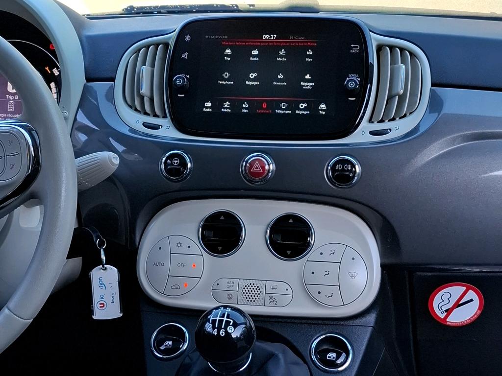FIAT 500 MY23 1.0 70 ch Hybride BSG S/S Club 2023