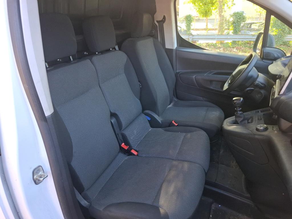 PEUGEOT PARTNER FOURGON M 650 KG BLUEHDI 100 S&S BVM6 2023