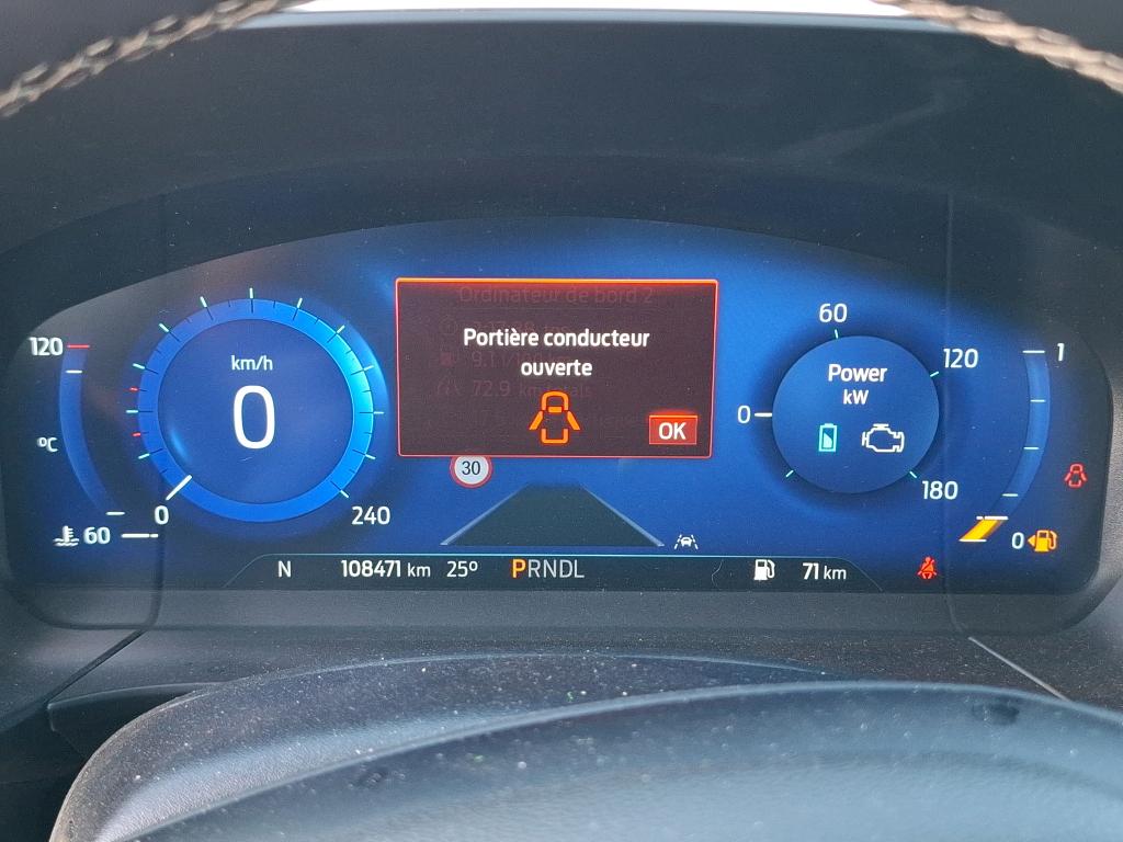 FORD KUGA 2.5 Duratec 190 ch FlexiFuel FHEV E85 Powershift Vignale 2023