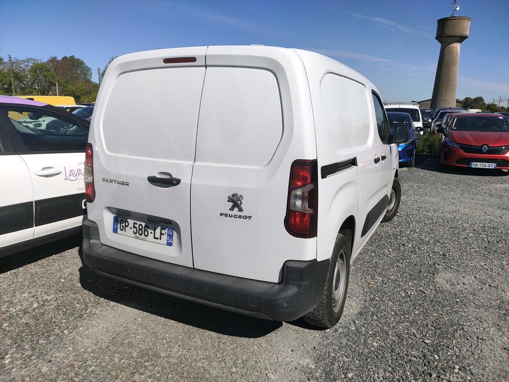 PEUGEOT PARTNER FGN FOURGON M 650 KG BLUEHDI 100 S&S BVM6 - 2023