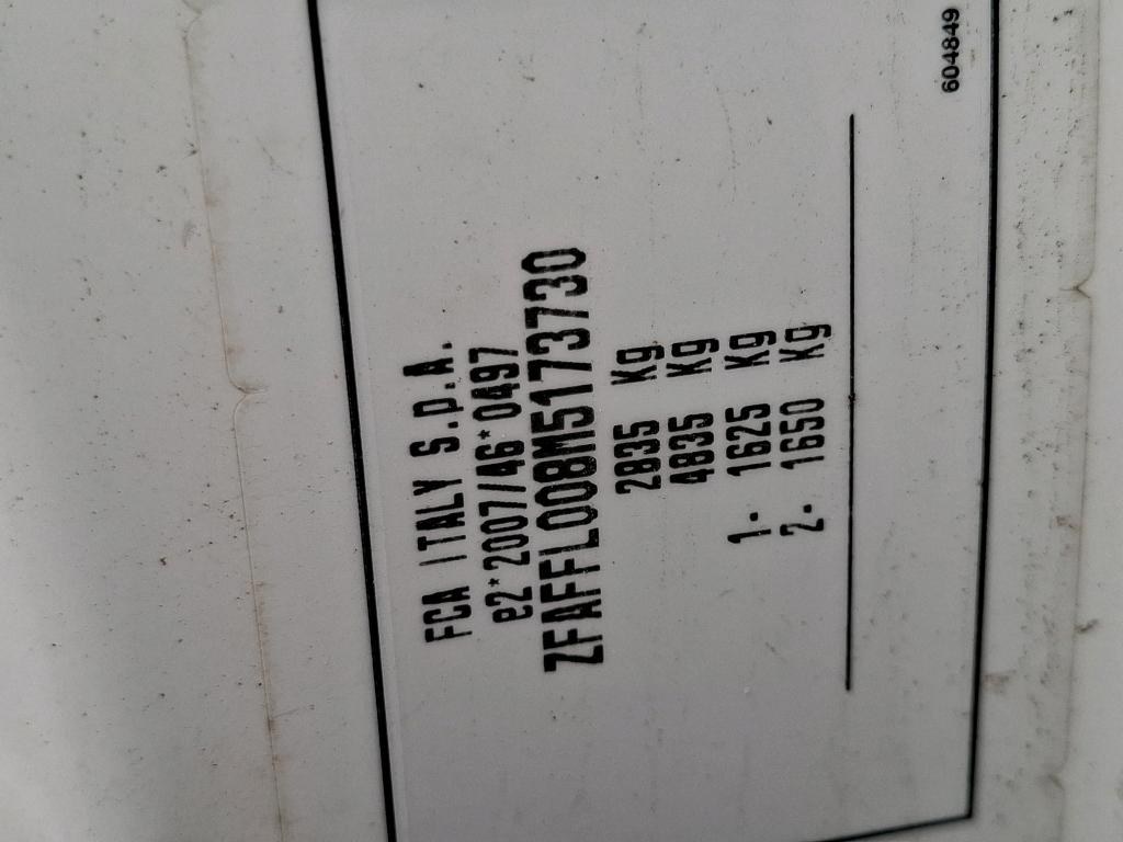 FIAT TALENTO FOURGON EURO 6D-TEMP (08/2019-12 FGN TOLE 1.0 CH1 2.0 ECOJET 145 PRO LOUNGE 2021