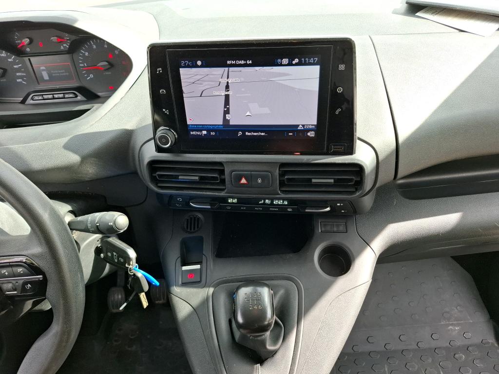 PEUGEOT PARTNER FOURGON LONG 950 KG BLUEHDI 130 S&S BVM6 ASPHALT 2021