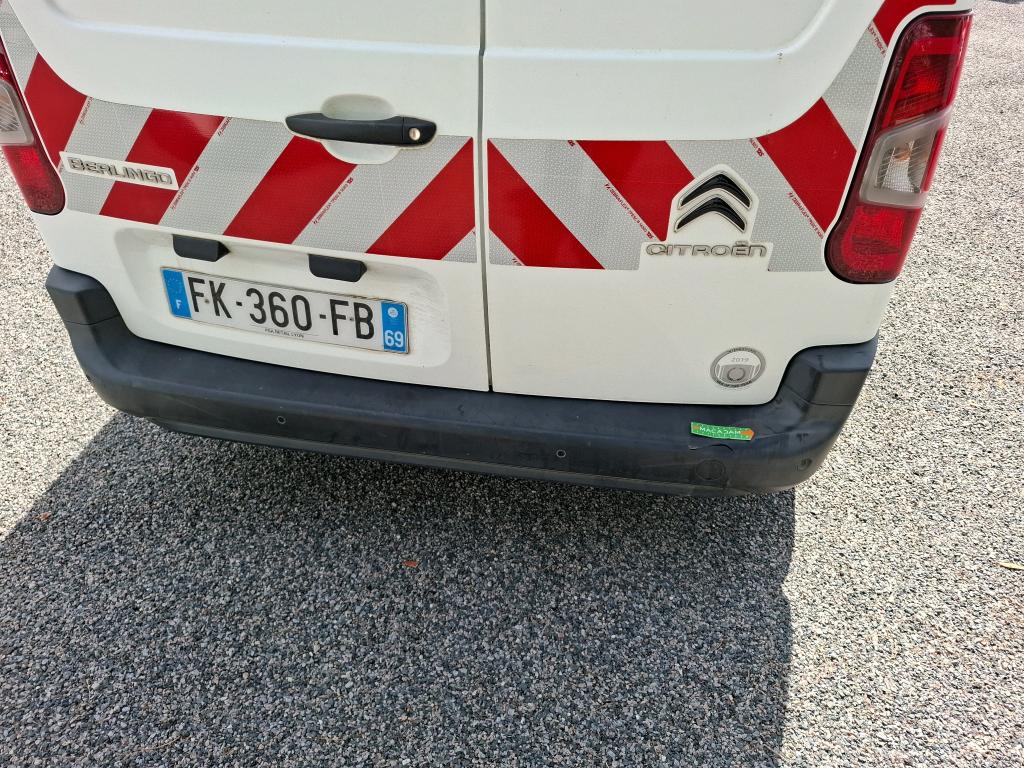 CITROEN BERLINGO VAN M 650 BLUEHDI 100 S&S BVM5 CLUB 2019