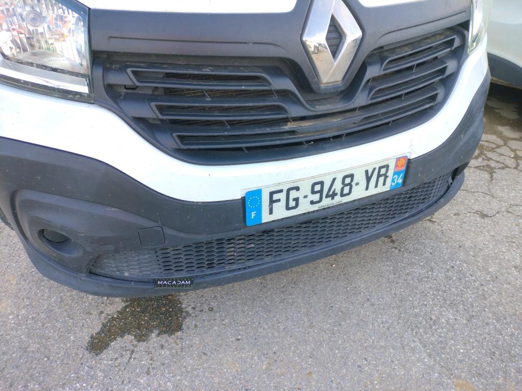 RENAULT TRAFIC FOURGON FGN L1H1 1000 KG DCI 120 E6 GRAND CONFORT 2019