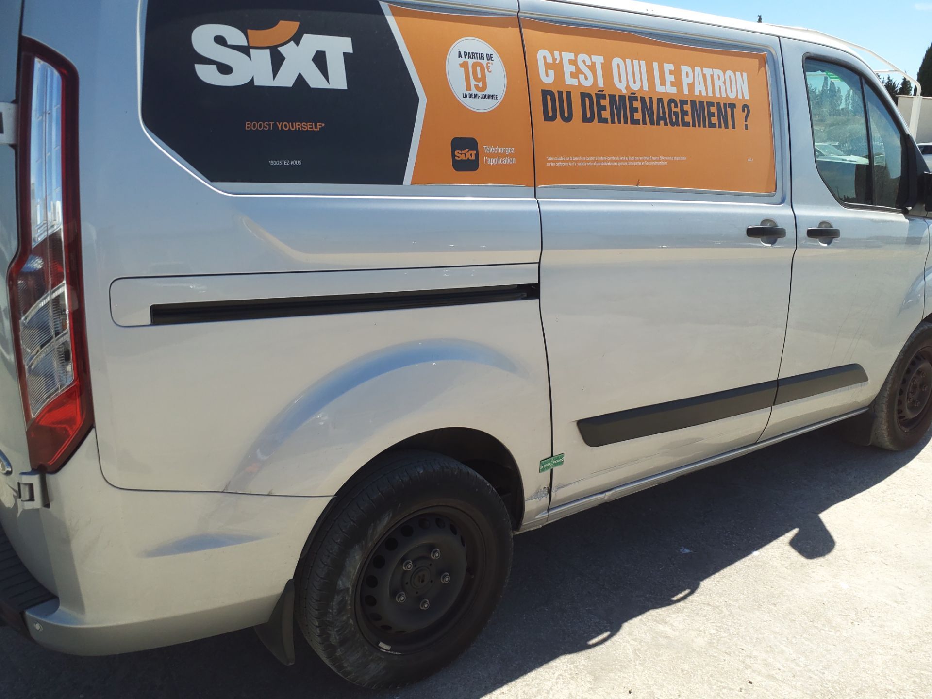 FORD TRANSIT CUSTOM FOURGON 280 L1H1 2.0 ECOBLUE 130 BVA TREND BUSINESS 2023