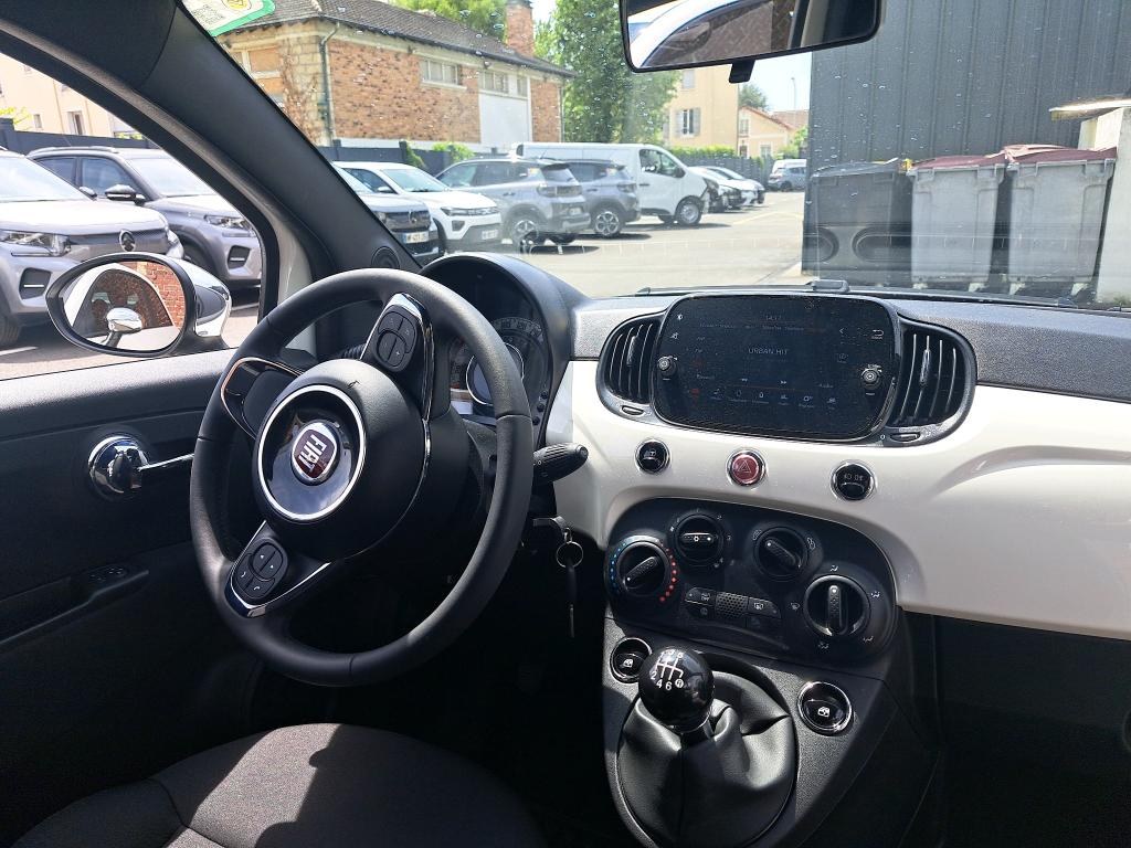 FIAT 500 1.0 70 ch Hybride BSG S/S Pack confort et style 2024