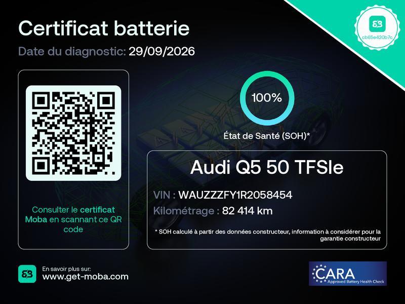 AUDI Q5 50 TFSIe 299 S tronic 7 Quattro line 2024
