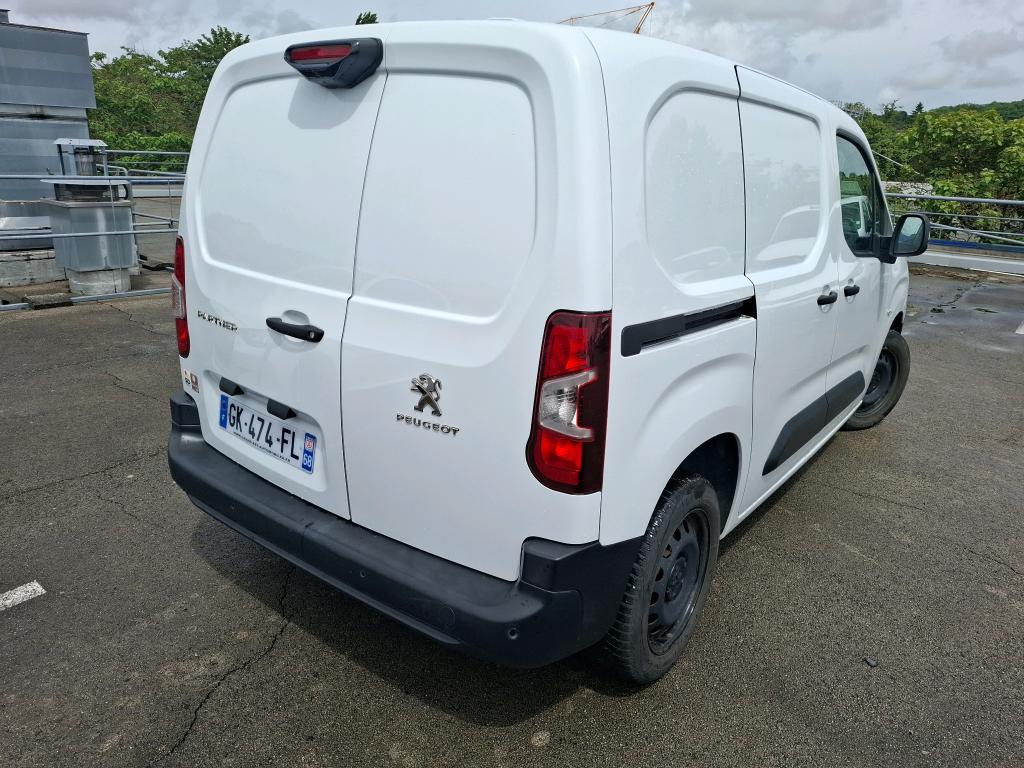 PEUGEOT PARTNER FOURGON STANDARD 650 KG BLUEHDI 100 S&S BVM6 ASPHALT 2022