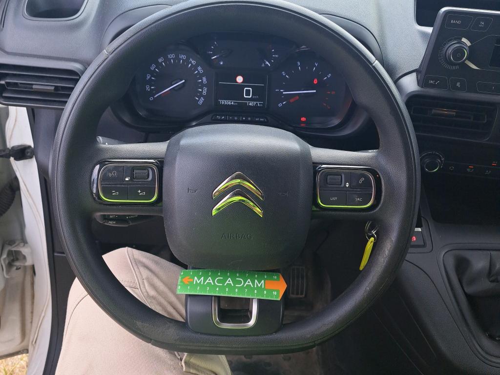 CITROEN BERLINGO VAN XL 950 BLUEHDI 100 S&S BVM5 CLUB 2020