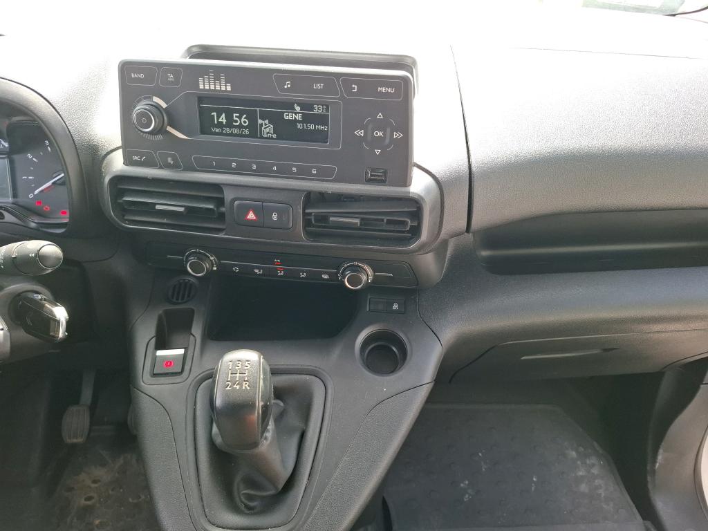 CITROEN BERLINGO VAN M 650 BLUEHDI 100 S&S BVM5 CLUB 2019