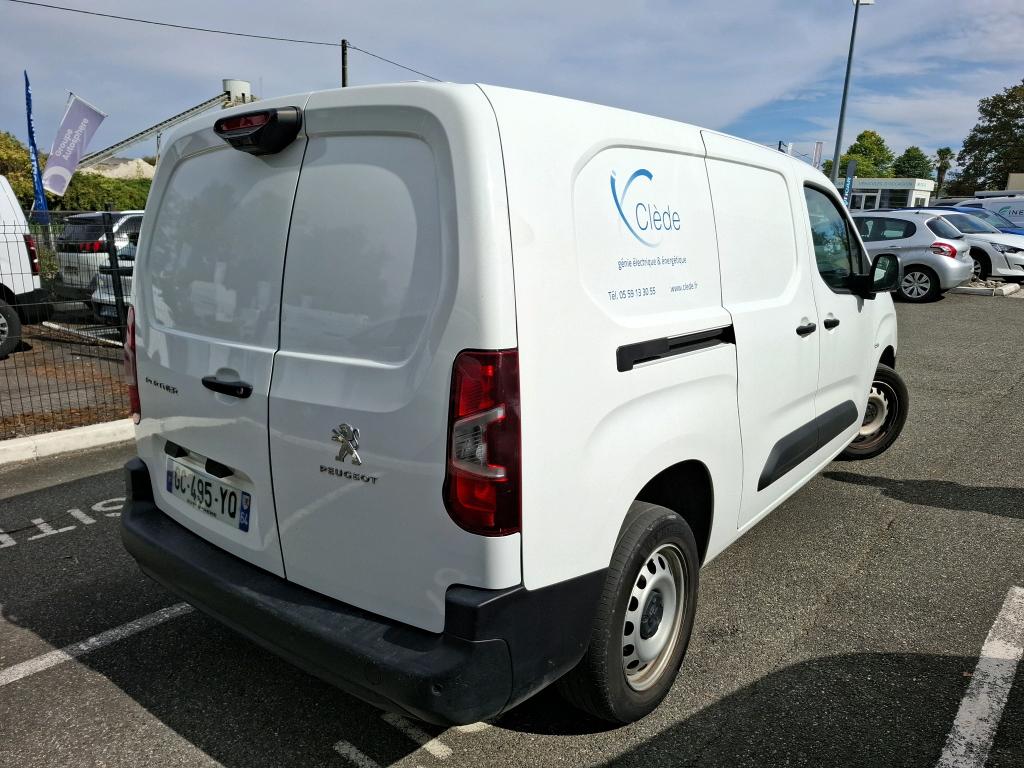 PEUGEOT PARTNER FOURGON LONG 950 KG BLUEHDI 130 S&S BVM6 ASPHALT 2021