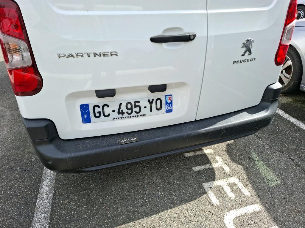 PEUGEOT PARTNER FOURGON LONG 950 KG BLUEHDI 130 S&S BVM6 ASPHALT 2021