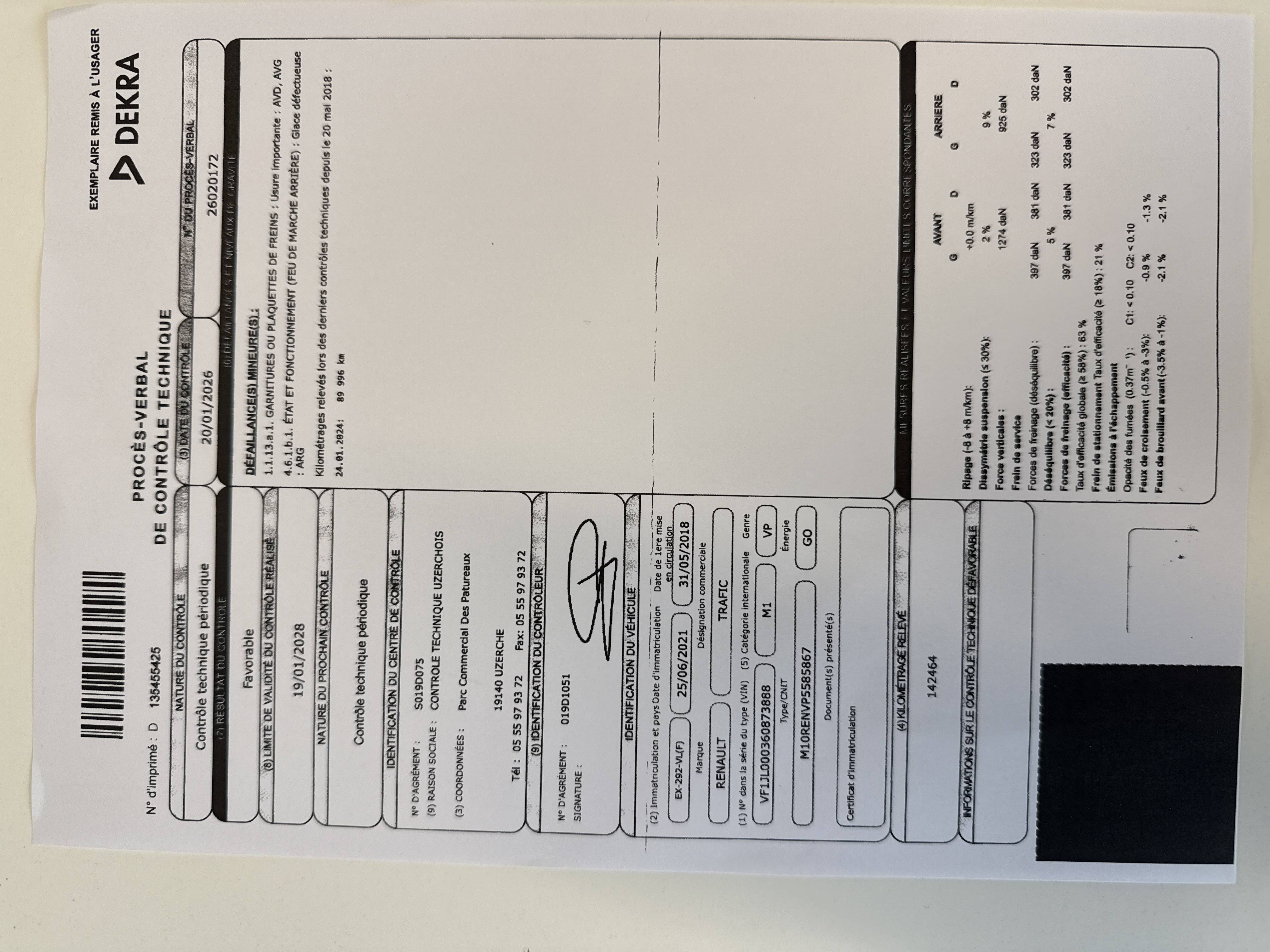 RENAULT Trafic Navette L2 dCi 125 Energy Escapade Escapade 2018