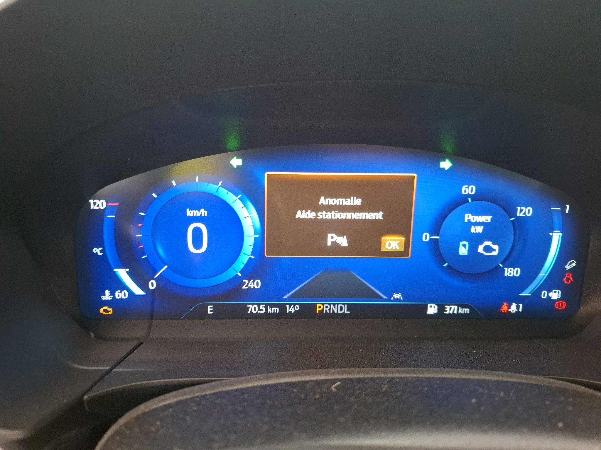 FORD KUGA 2.5 Duratec 190 ch FlexiFuel FHEV E85 Powershift Titanium 2023
