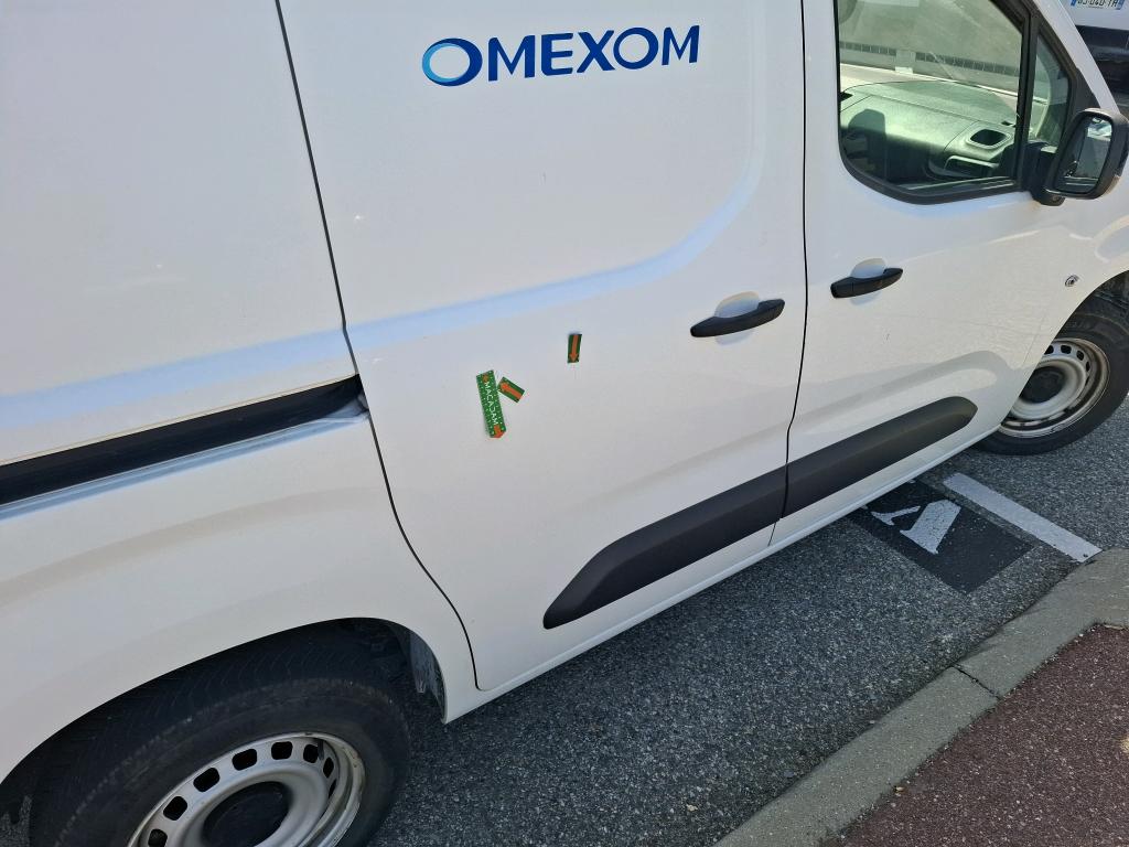 PEUGEOT PARTNER FOURGON STANDARD 650 KG BLUEHDI 100 S&S BVM6 ASPHALT 2022