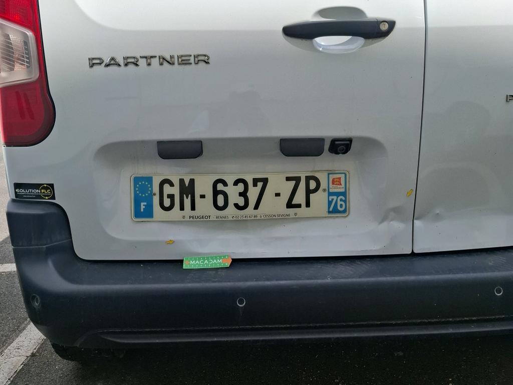 PEUGEOT PARTNER FOURGON M 950 KG BLUEHDI 100 S&S BVM6 2023