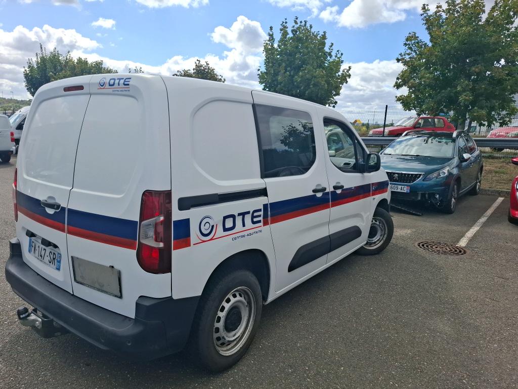 PEUGEOT PARTNER FOURGON STANDARD 650 KG BLUEHDI 100 S&S BVM5 PREMIUM 2021