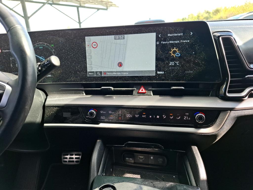 KIA SPORTAGE 1.6 T-GDi 252ch ISG Hybride Rechargeable BVA6 4x4 GT-line Premium 2024