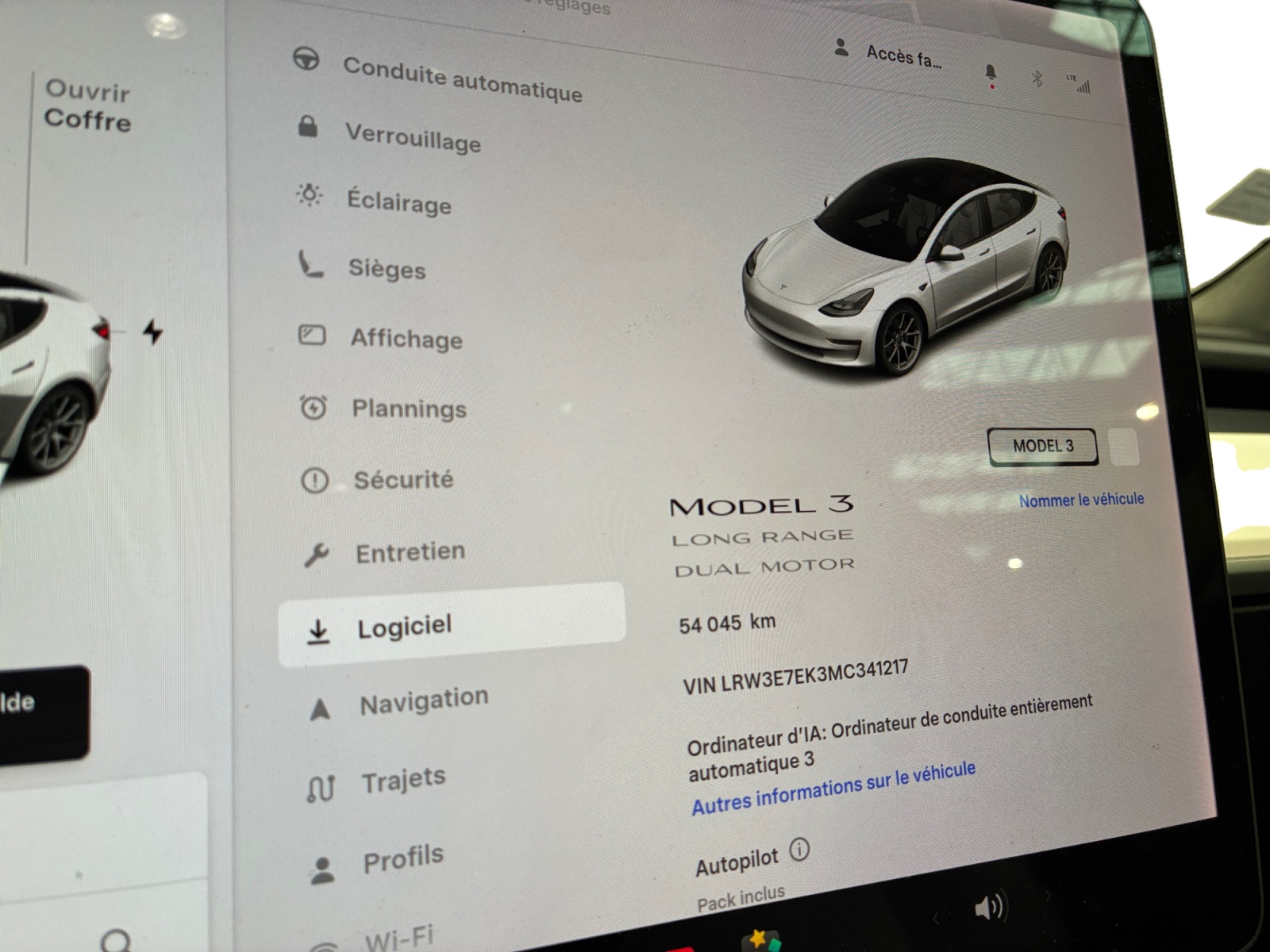 TESLA MODEL 3 Long Range Dual Motor AWD 2021