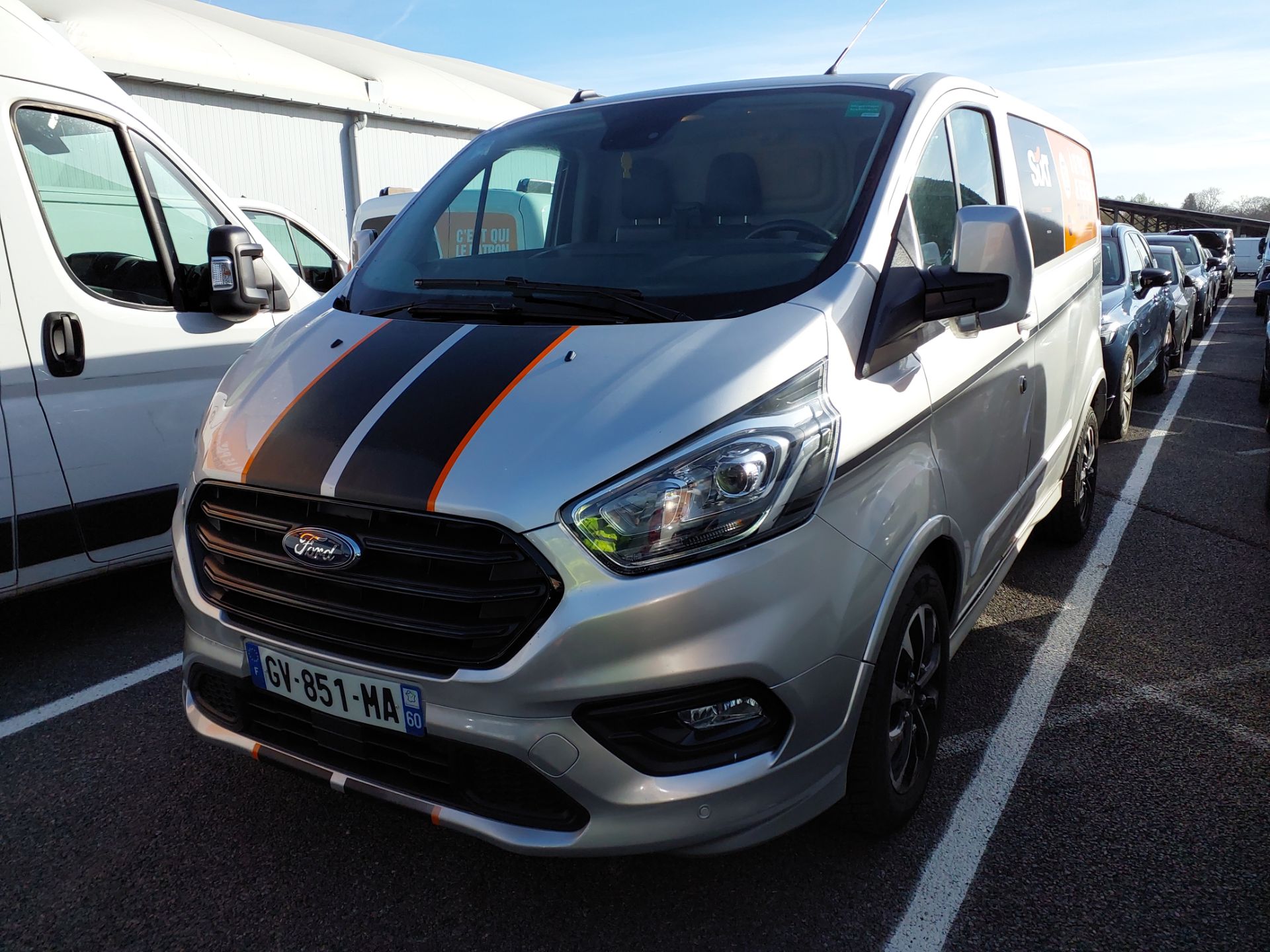 FORD TRANSIT CUSTOM FOURGON 320 L1H1 2.0 ECOBLUE 170 BVA SPORT 2023