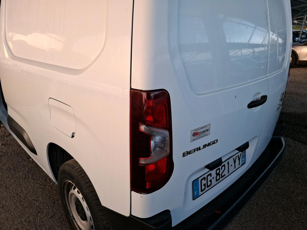 CITROEN BERLINGO VAN M 650 BLUEHDI 100 S&S BVM6 CLUB 2022