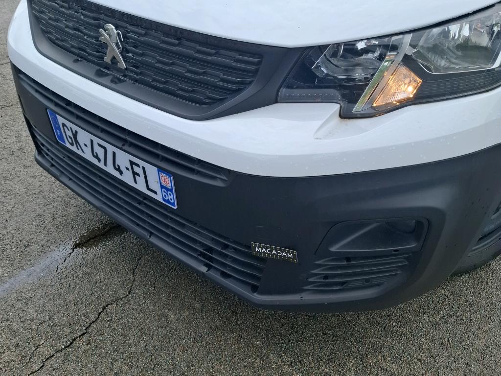 PEUGEOT PARTNER FOURGON STANDARD 650 KG BLUEHDI 100 S&S BVM6 ASPHALT 2022