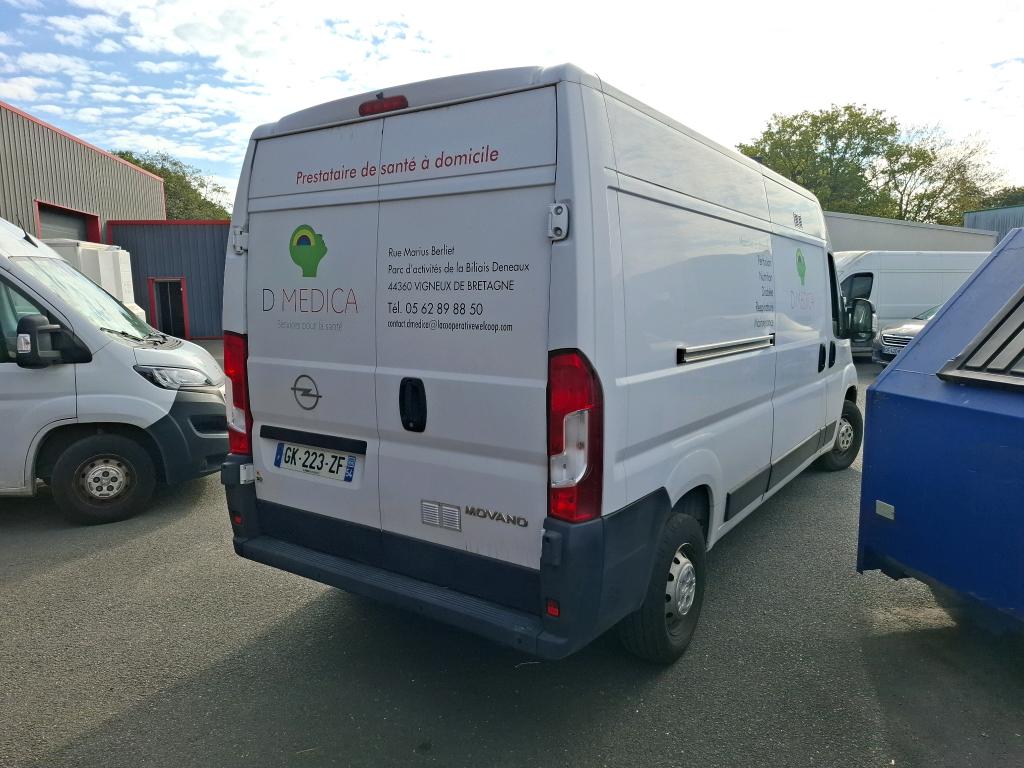 OPEL MOVANO FOURGON FGN 3.5T L3H2 140 CH PACK CLIM 2022