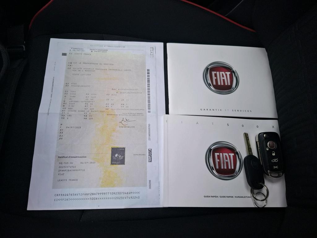 FIAT 500X 1.5 FireFly 130 ch S/S DCT7 Hybrid (RED) 2023