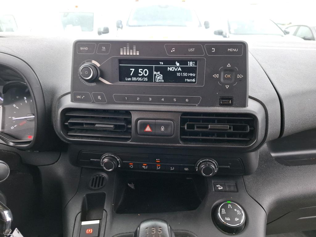 CITROEN BERLINGO VAN M 650 BLUEHDI 100 S&S CLUB 2019