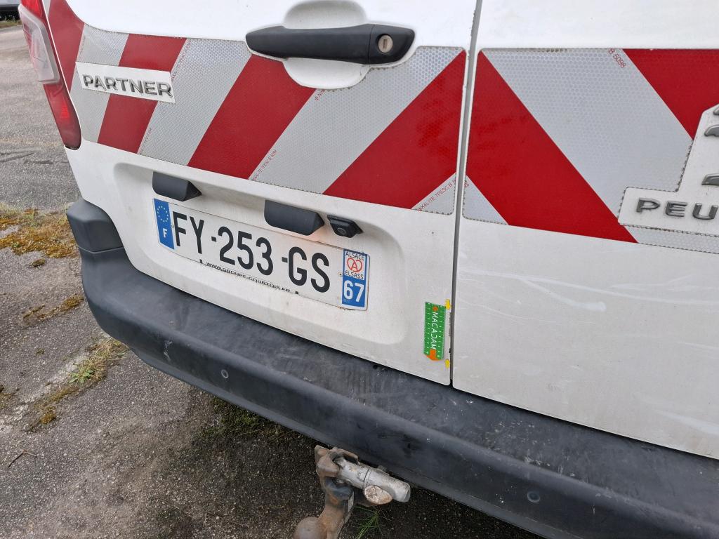 PEUGEOT PARTNER FOURGON STANDARD 650 KG BLUEHDI 100 S&S BVM5 PREMIUM 2021