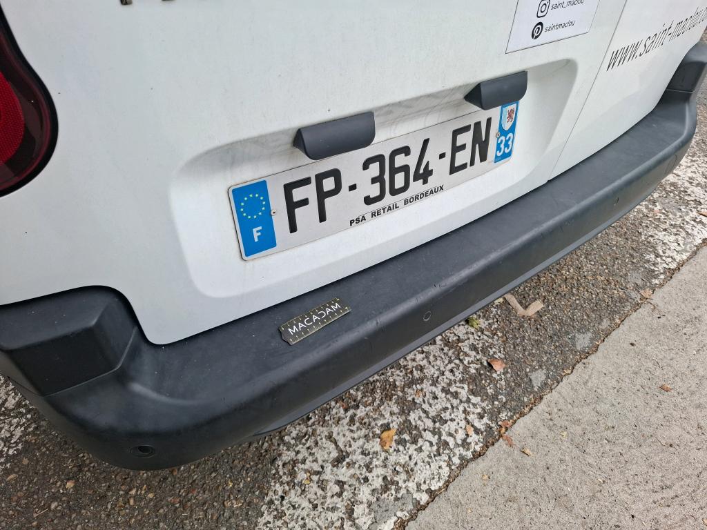 PEUGEOT PARTNER FGN FOURGON STANDARD 650 KG BLUEHDI 100 S&S BVM5 PREMIUM 2020