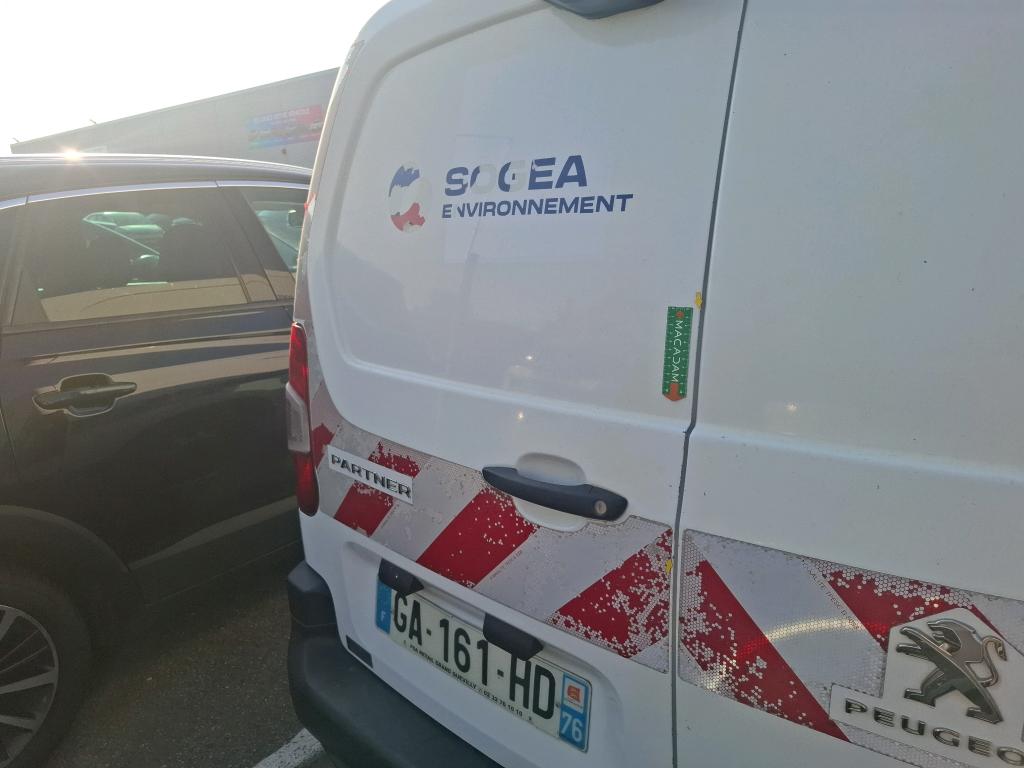 PEUGEOT PARTNER FOURGON STANDARD 1000 KG BLUEHDI 100 S&S BVM5 ASPHALT 2021