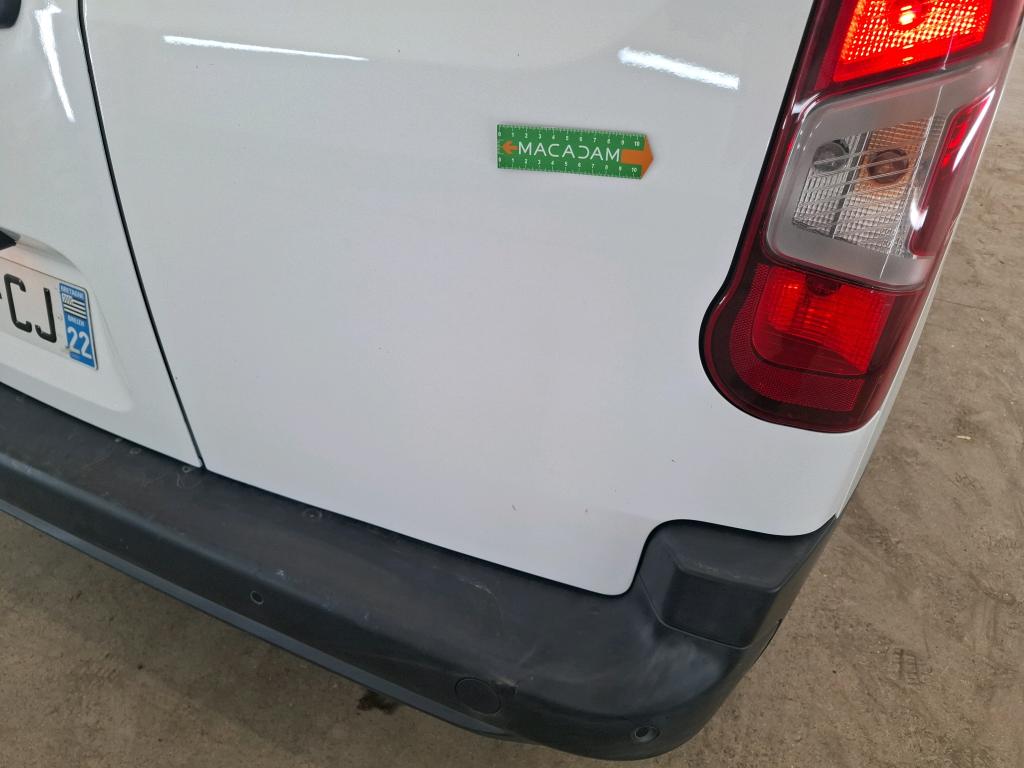 PEUGEOT PARTNER FGN FOURGON STANDARD 650 KG BLUEHDI 75 BVM5 PREMIUM 2020