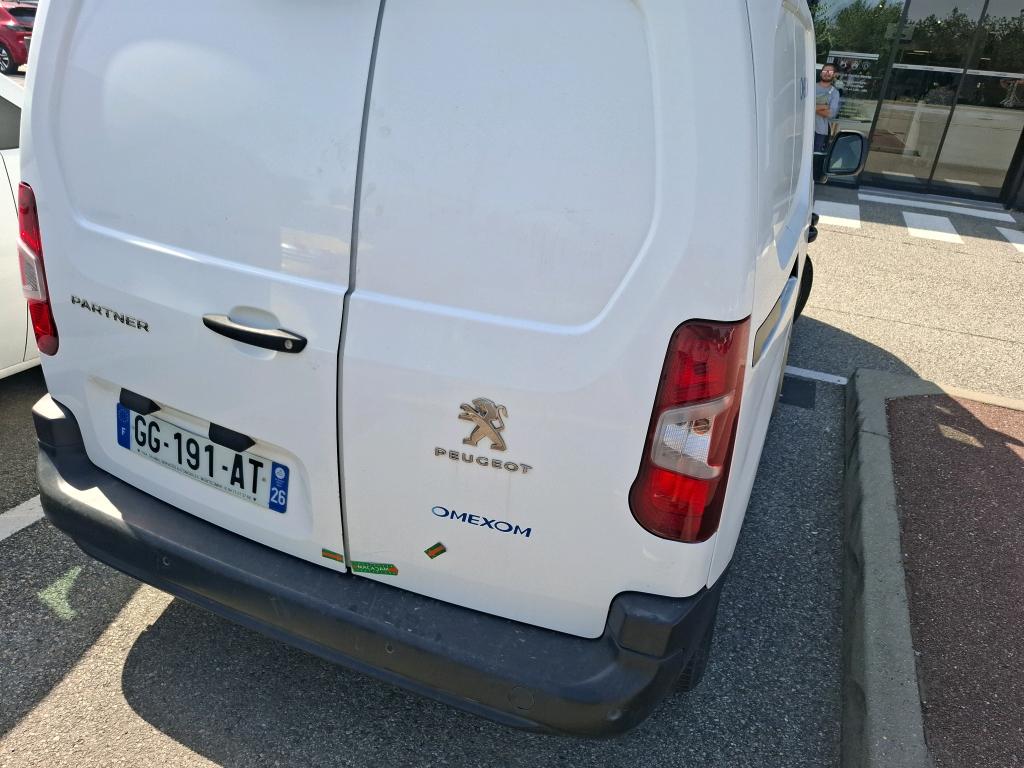 PEUGEOT PARTNER FOURGON STANDARD 650 KG BLUEHDI 100 S&S BVM6 ASPHALT 2022