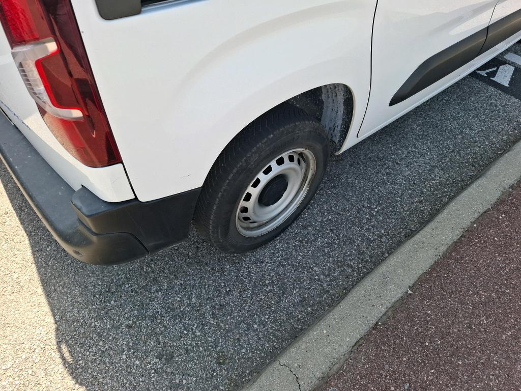PEUGEOT PARTNER FOURGON STANDARD 650 KG BLUEHDI 100 S&S BVM6 ASPHALT 2022