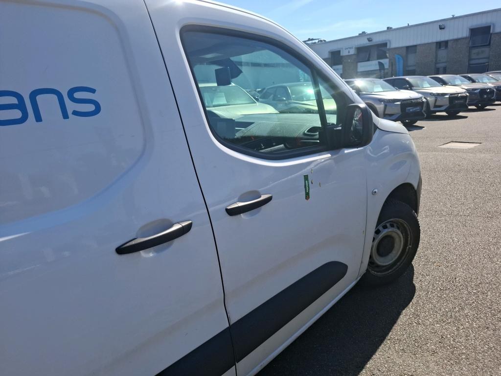 PEUGEOT PARTNER FGN FOURGON M 650 KG BLUEHDI 100 S&S BVM6 - 2023