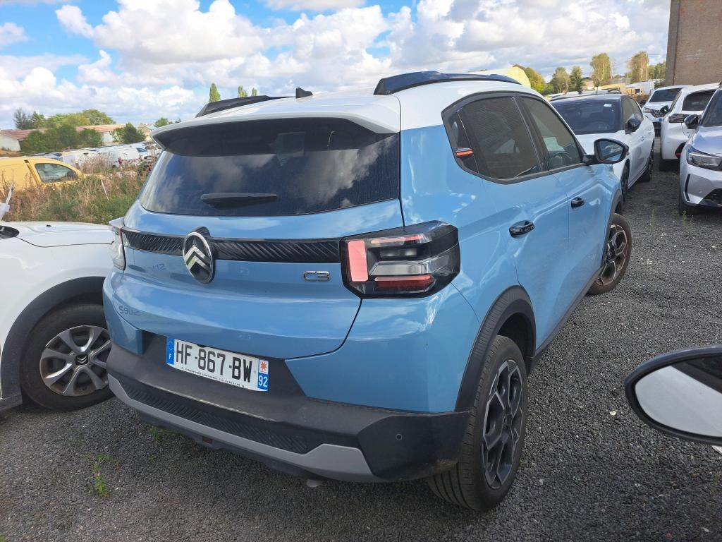 CITROEN C3 Turbo 100 ch Manuelle Max 2025