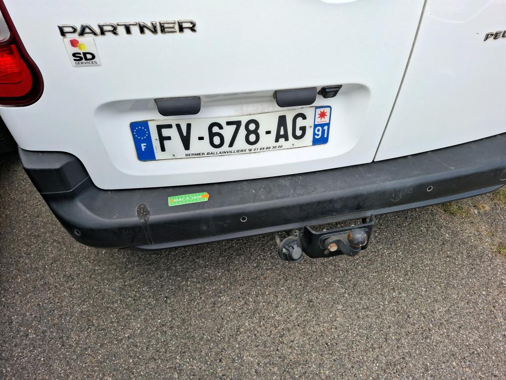 PEUGEOT PARTNER FOURGON STANDARD 650 KG BLUEHDI 100 S&S BVM5 PREMIUM 2020