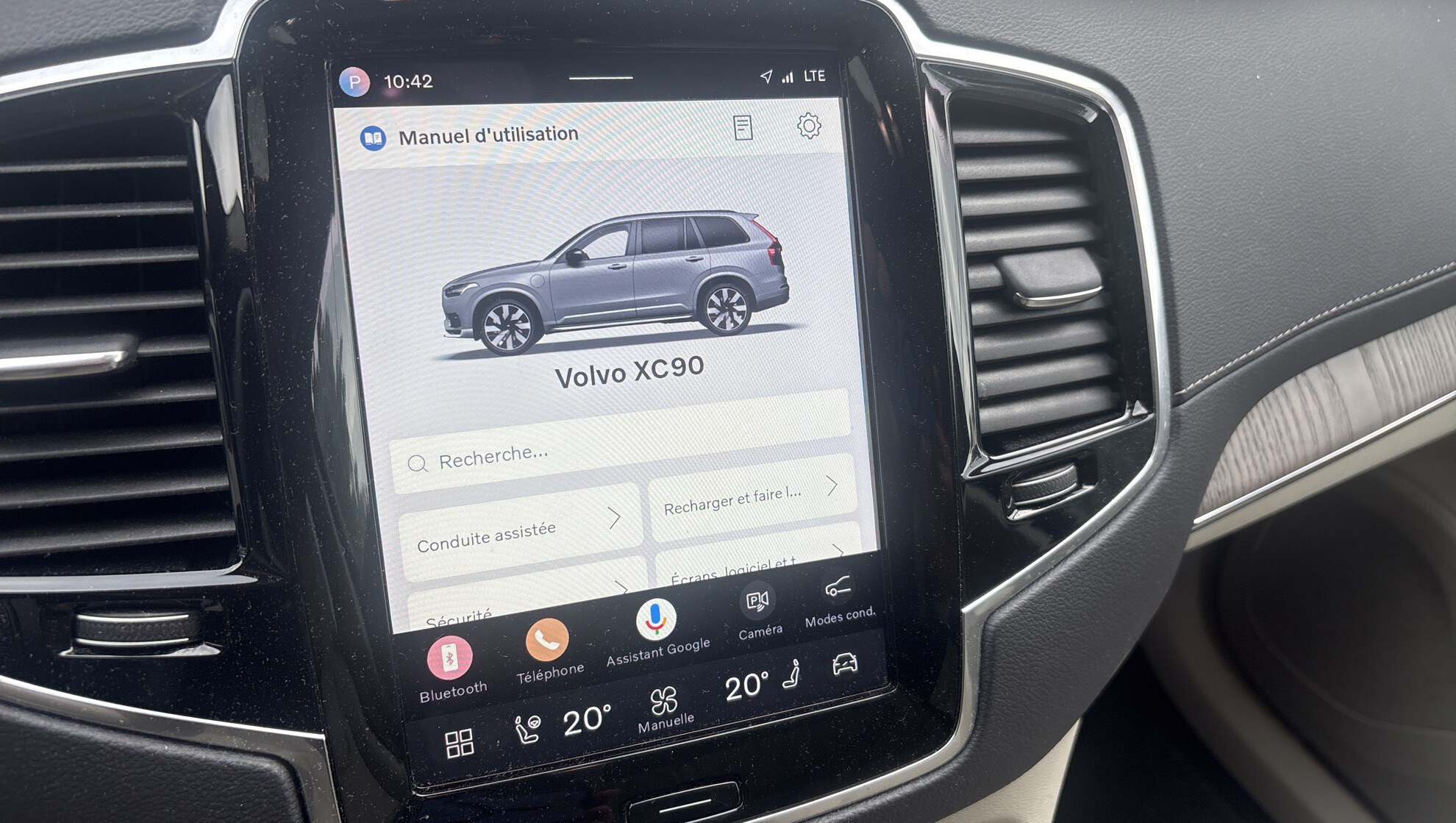 VOLVO XC90 Recharge T8 AWD 310+145 ch Geartronic 8 7pl Ultimate Style Dark 2023