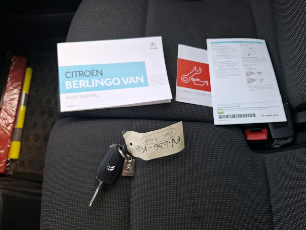 CITROEN BERLINGO VAN M 650 BLUEHDI 100 S&S BVM5 CLUB 2020