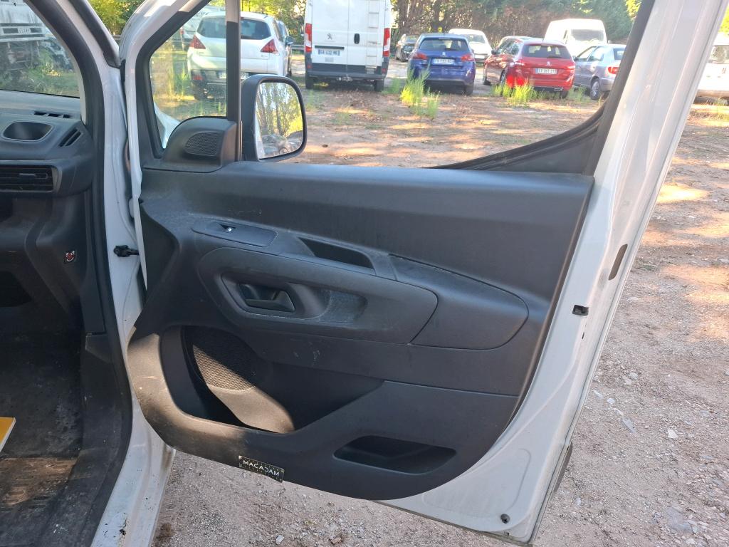 PEUGEOT PARTNER FOURGON M 650 KG BLUEHDI 100 S&S BVM6 2023